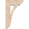 Ekena Millwork Thorton Slat Smooth Bracket w/ Offset Brace, Douglas Fir, 7 1/2"W x 20"D x 32"H BKT0806X20X32THR06SDF - alternate 2